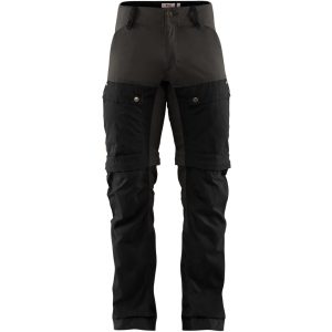 Fjällräven Mens Keb Gaiter Trousers (Sort (BLACK-STONE GREY/550-018) 48)