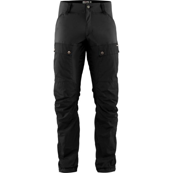 Fjällräven Mens Keb Trousers Regular (Sort (BLACK CAMO-BLACK/559-550) 56)