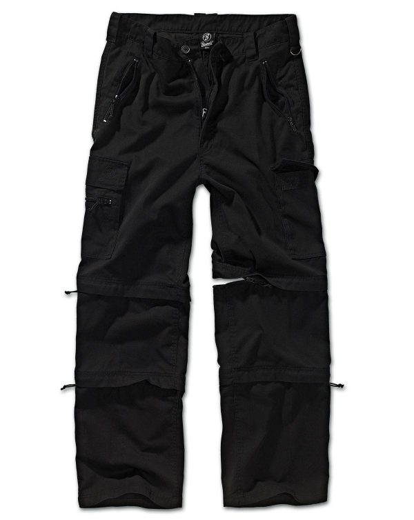 Brandit Savannah Zip Bukser (Sort, XL)