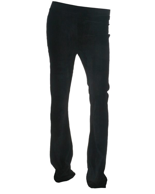 Garcia velour bukser, black - 170,15år