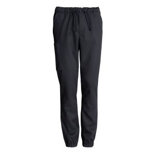 Nybo Sort Unisex Essence Casual Bukser, Pull-On, Elastik, Åndbar - L