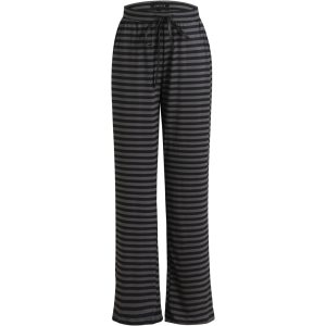 Liberte dame bukser ALMA - DARK GREY BLACK STRIPE