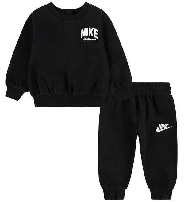 Nike Sæt - Bluse/Bukser - Sort