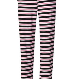 Liberte Bukser - Natalia - Black Bubblegum/White Stripe