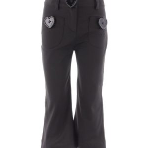 Moschino Bukser - Sort m. Hjerter