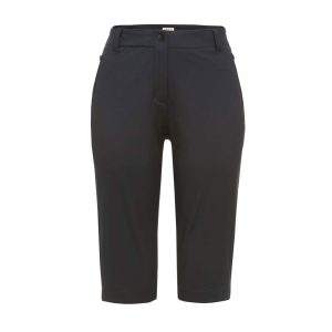 Frilufts Womens Skogar Softshell Capri (Sort (CAVIAR) 36)