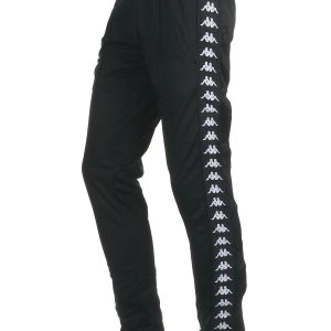 Kappa poly pants, Banda, sort - 176 - S+ - 36
