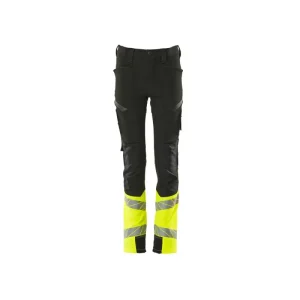 Mascot Accelerate Safe Bukser til børn 19979-311 Børn - Sort-Hi-Vis Gul