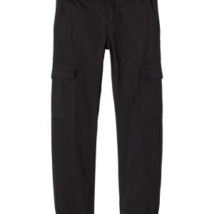 Name It cargo pants, Sea, sort - 116 - 6år