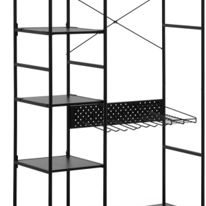 Storn, Tøjstativ, sort, metal