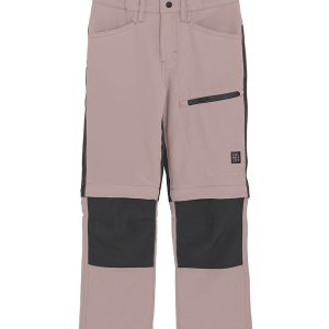 Color Kids Bukser - m. Zip Off - Woodrose