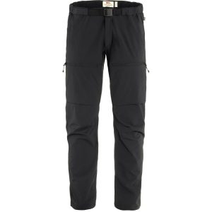 Fjällräven Mens High Coast Hike Trousers Long (Sort (BLACK/550) 56)