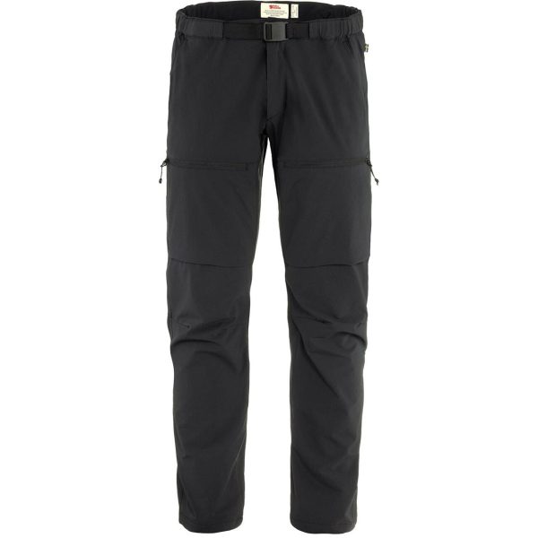 Fjällräven Mens High Coast Hike Trousers Long (Sort (BLACK/550) 56)