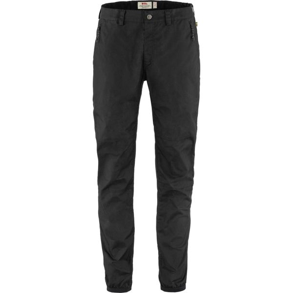 Fjällräven Mens Vardag Trousers (Sort (BLACK/550) 44)