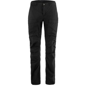 Fjällräven Womens Abisko Hybrid Trail Trousers (Sort (BLACK/550) 34)