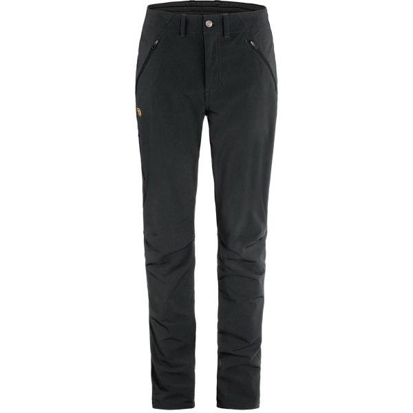 Fjällräven Womens Abisko Trail Stretch Trousers (Sort (BLACK/550) 34)