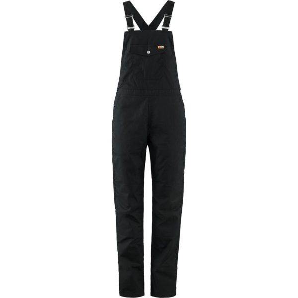 Fjällräven Womens Vardag Dungaree Trousers (Sort (BLACK/550) Small)