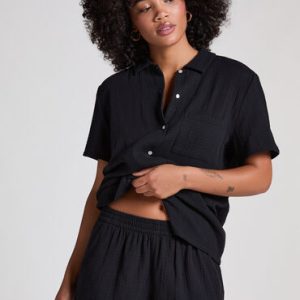 Hunkemöller Muslin shorts sort