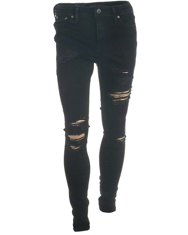 Jack & Jones jeans, sort, Liam, skinny fit - 194 - W36 - "32