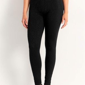 Leggings med strukturmønster