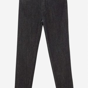 Lige jeans med stræk