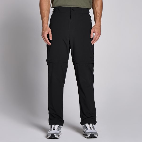 MP Lifestyle 2 in 1 Walking Trouser/Shorts til mænd - Sort - XS