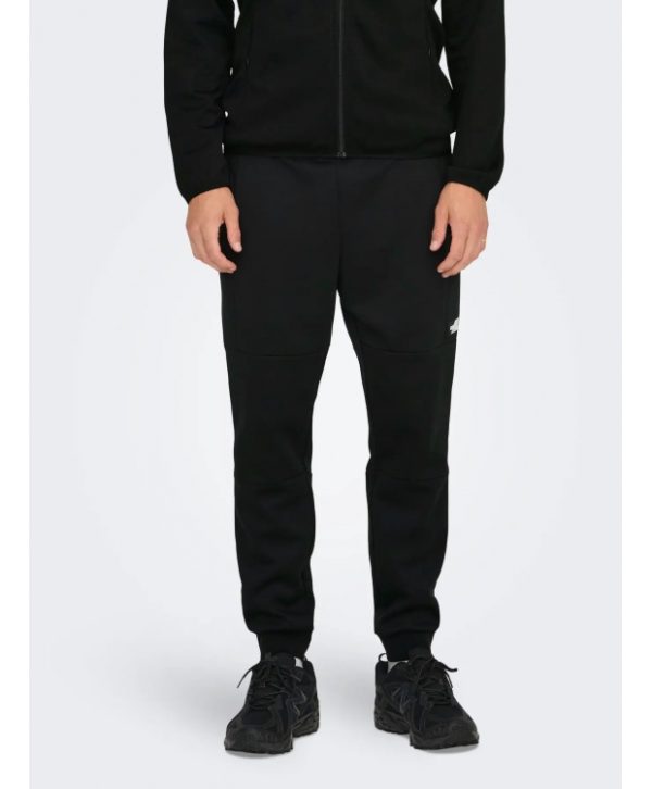 ONLY & SONS Joggingbukser i sort til herre