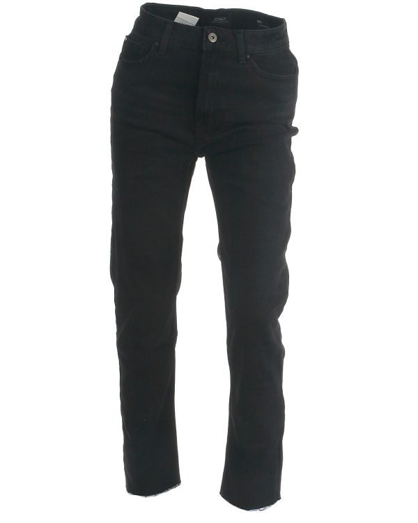 Only jeans highwaist, Emily, sort - 188 - W31 - "32