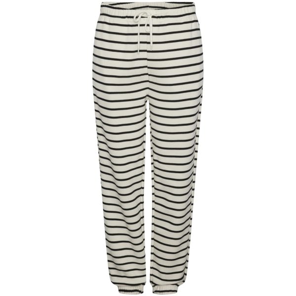 PIECES dame bukser PCCHILLI - Cloud Dancer Black