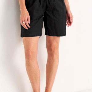Shorts i vasket bomuld Jade