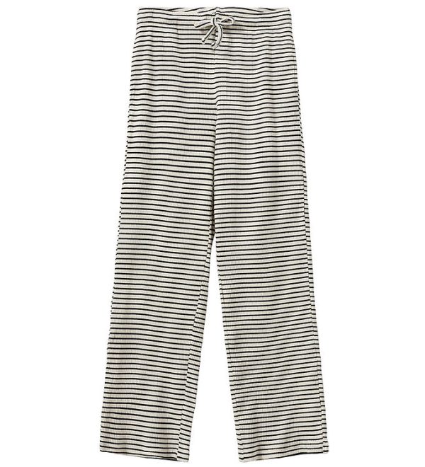 Sofie Schnoor Bukser - Rib - Abigalesy - Black Striped