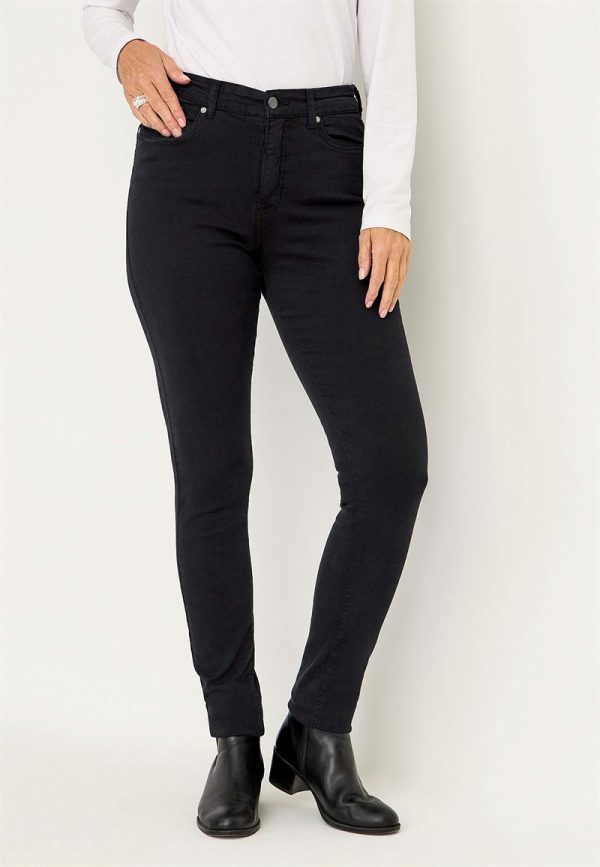 Twilljeans med superstræk