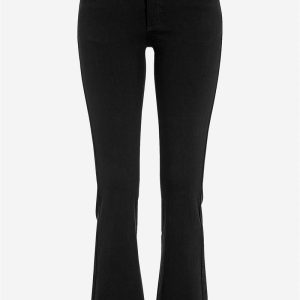 Bootcut jeans med høj talje