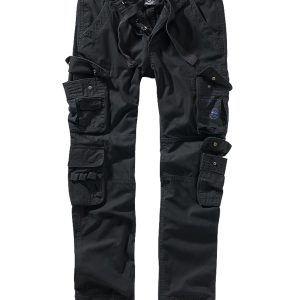 Brandit Pure Vintage Cargobukser - Slim Sort - S