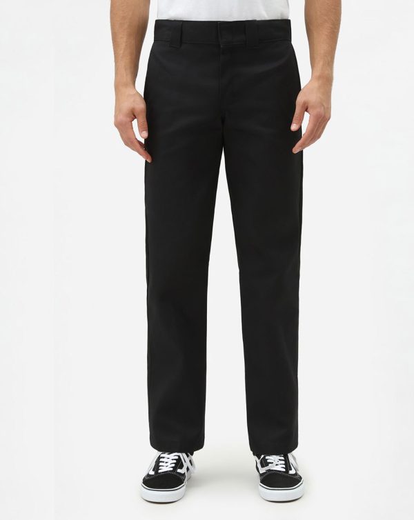Dickies 873 Slim Straight Workpant Bukser Sort - W29 / L30