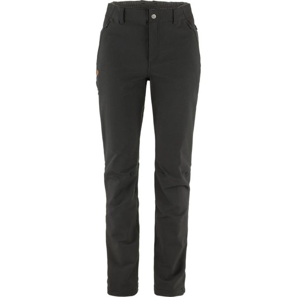 Fjällräven Womens Abisko Winter Stretch Trousers (Sort (BLACK/550) 34)