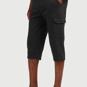 Lange sweatshirt-shorts med cargolommer Smarty