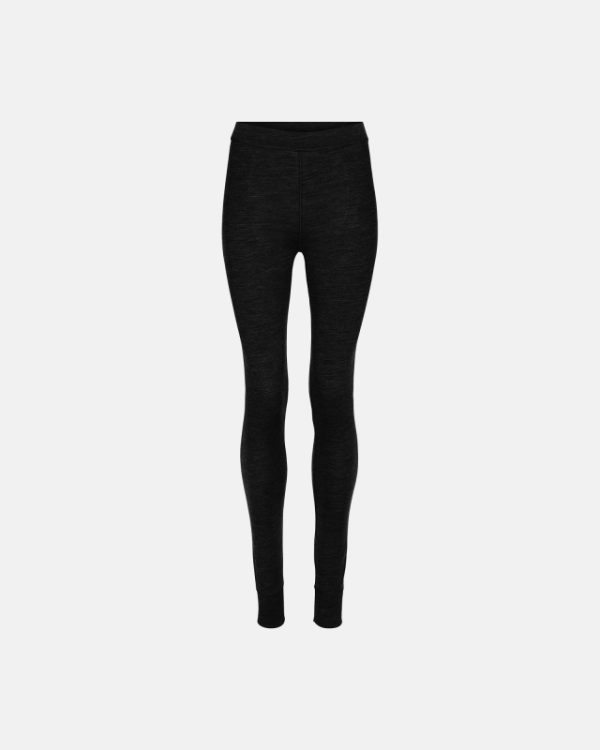 Leggings | Økologisk uld | Sort