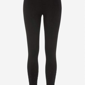 Leggings med skinnende detaljer