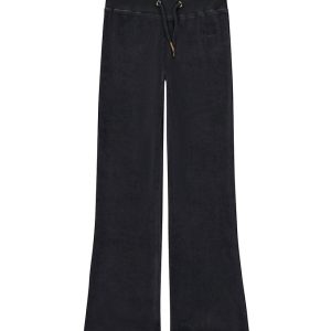 Molo Bukser - Velour - Annie - Purple Black