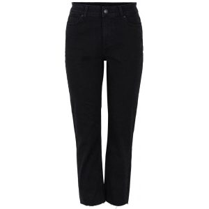 PIECES dame bukser PCLUNA - Black