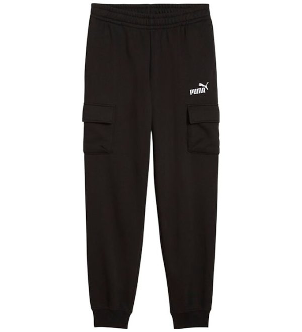 Puma Cargo Pants - ESS No. 1 Logo - Sort