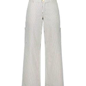 Sofie Schnoor Girls Bukser - Off White Stripet