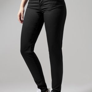 Urban Classics Skinny Bukser Sort