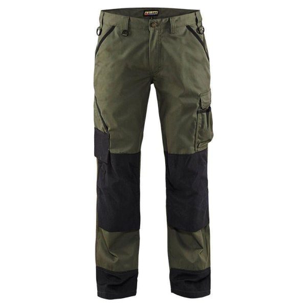 BLÅKLÄDER 1454 Garden Buks army grøn/sort herre