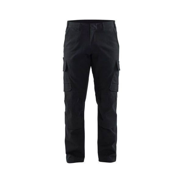 BLÅKLÄDER 1466 Industri Buks Stretch sort herre