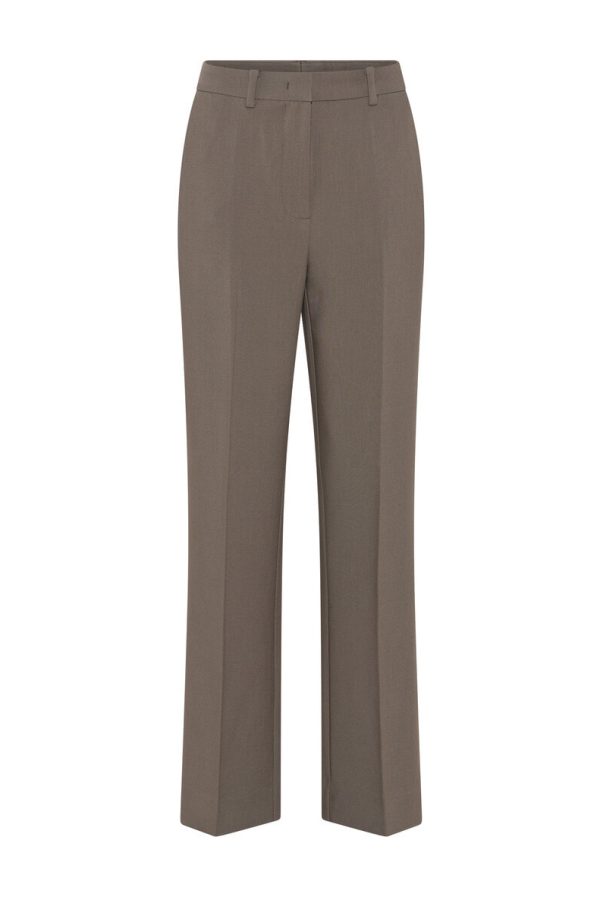 Bruuns Bazaar - Bukser - Women CindySusBBEleza Pants - Morel (Levering midt august)