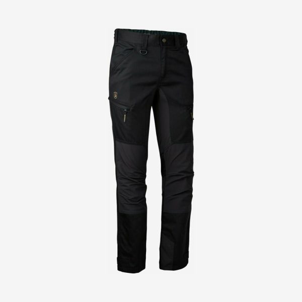 Deerhunter - Rogaland Stretch bukser med kontrast (Sort) - 22