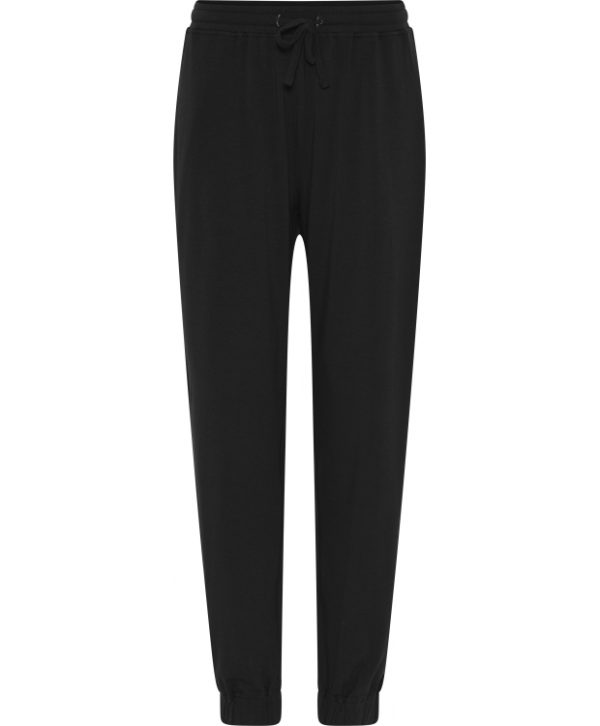 JBS of Denmark Women bambus jersey pants i sort til kvinder