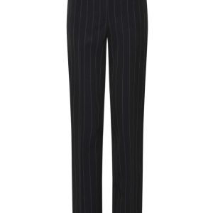 Bruuns Bazaar - Bukser - Women HydrangeaBBCigga Pants - Black Pinstripe (Levering midt september)